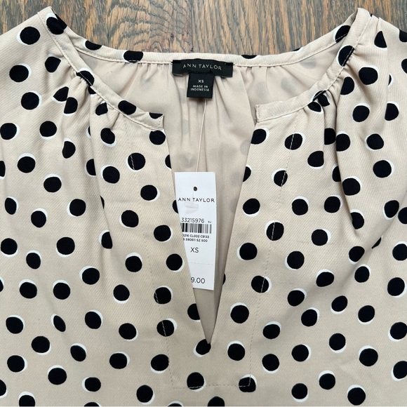 Ann Taylor Polka Dot Shift Dress - Picture 6 of 7